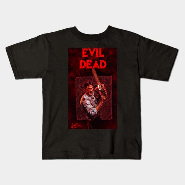 Evil Dead Kids T-Shirt by Art Of Lunatik